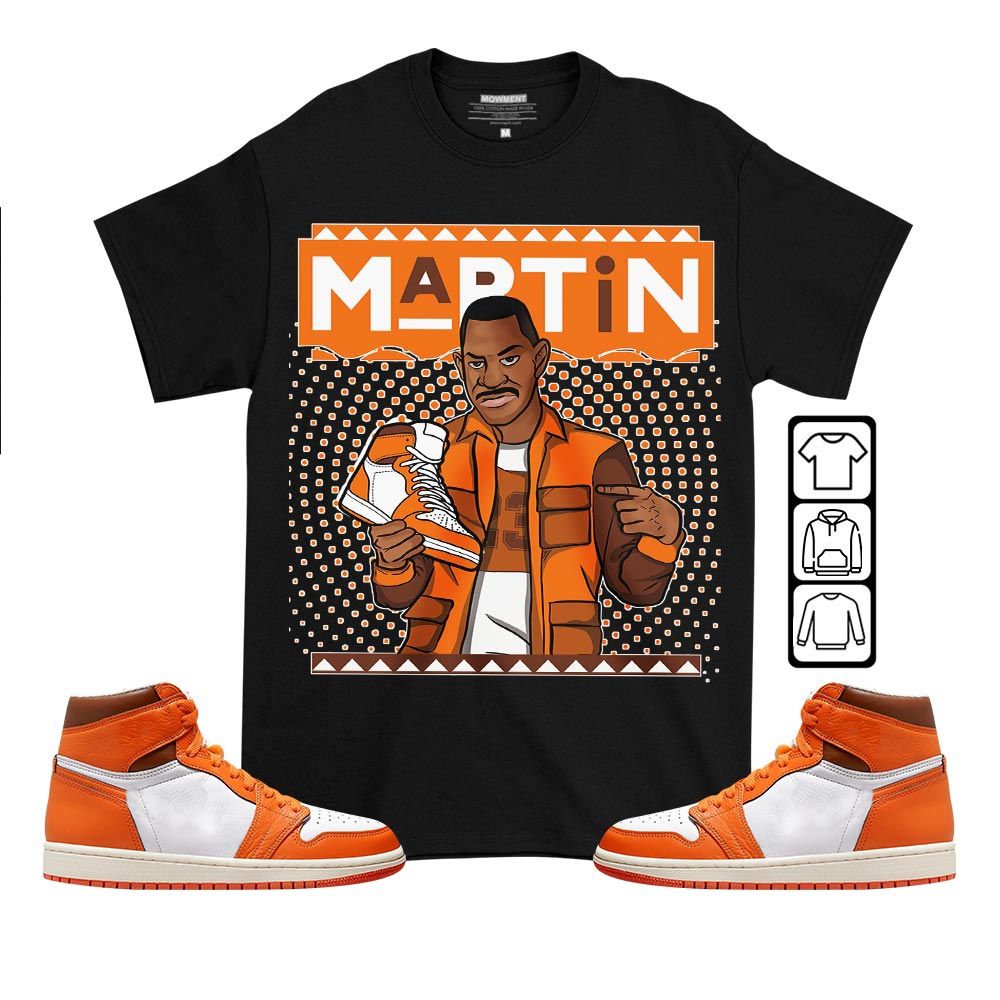 Martin Sneaker Sneaker Shirt Match High OG Starfish 1s, Jordan 1 Retro High OG Starfish MKO T-Shirt Martin Sneaker Sneaker Shirt Match High OG Starfish 1s, Jordan 1 Retro High OG Starfish MKO T-Shirt