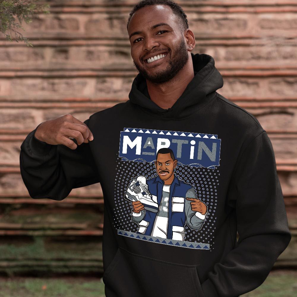Martin Sneaker Sneaker Shirt Match Midnight Navy 4s, Jordan 4 Retro Midnight Navy MKO T-Shirt Martin Sneaker Sneaker Shirt Match Midnight Navy 4s, Jordan 4 Retro Midnight Navy MKO T-Shirt