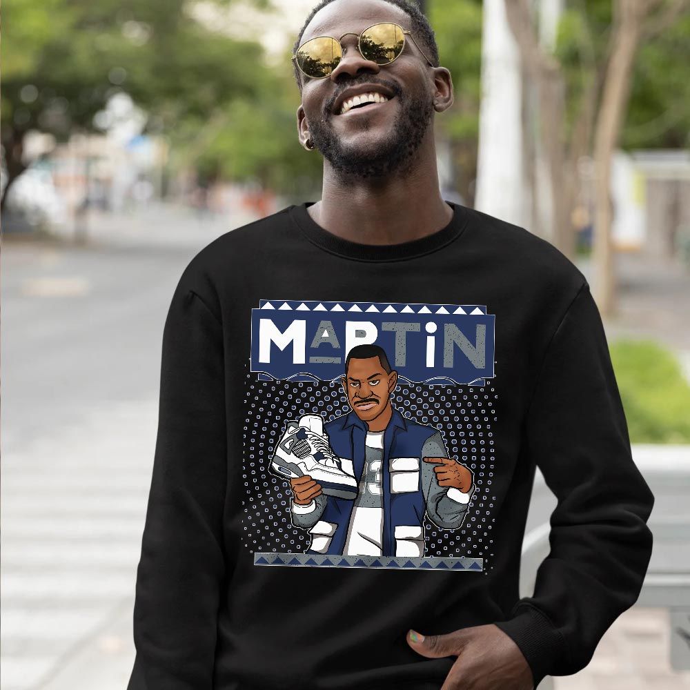Martin Sneaker Sneaker Shirt Match Midnight Navy 4s, Jordan 4 Retro Midnight Navy MKO T-Shirt Martin Sneaker Sneaker Shirt Match Midnight Navy 4s, Jordan 4 Retro Midnight Navy MKO T-Shirt