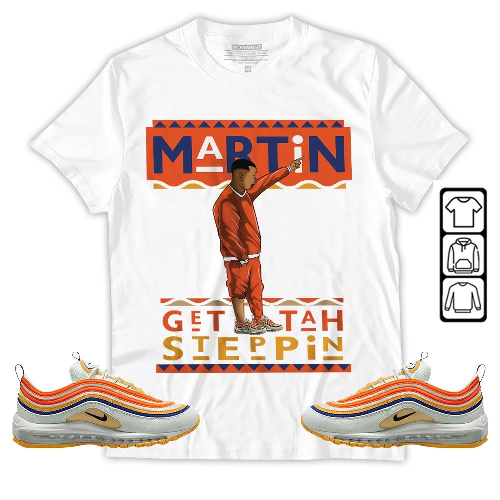 Martin Tv 80s Sneaker Shirt Match Max 97 Frank Rudy, Air Max 97 SE Air Pressure MKO Sweatshirt