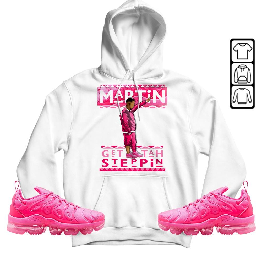 Martin Tv 80s Sneaker Shirt Match Plus Triple Pink, Air VaporMax Plus Triple Pink MKO T-Shirt