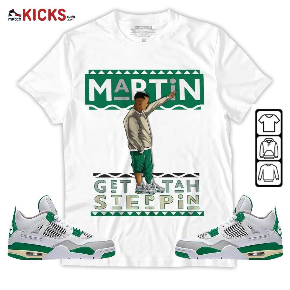 Martin Tv 80s Sneaker Shirt Match Retro Pine Green 4s, Jordan 4 Pine Green MKO Hoodie Martin Tv 80s Sneaker Shirt Match Retro Pine Green 4s, Jordan 4 Pine Green MKO Hoodie