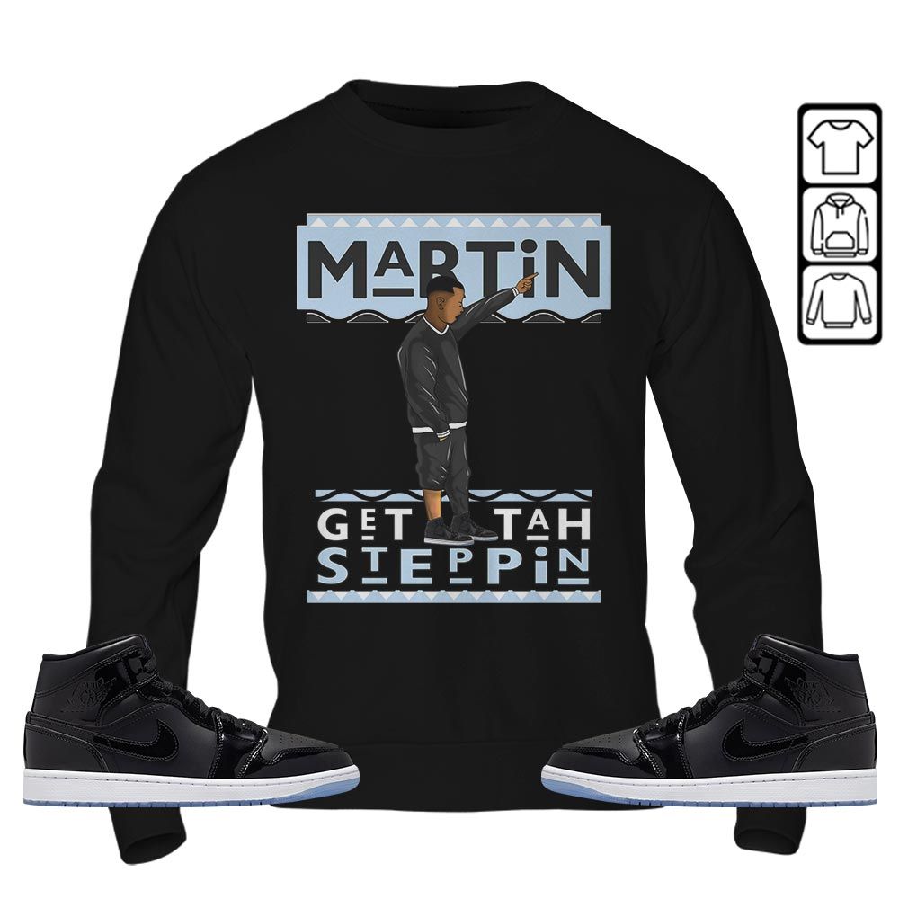 Martin Tv 80s Sneaker Shirt Match Space Jam 1s, Jordan 1 Mid Space Jam MKO T-Shirt Martin Tv 80s Sneaker Shirt Match Space Jam 1s, Jordan 1 Mid Space Jam MKO T-Shirt