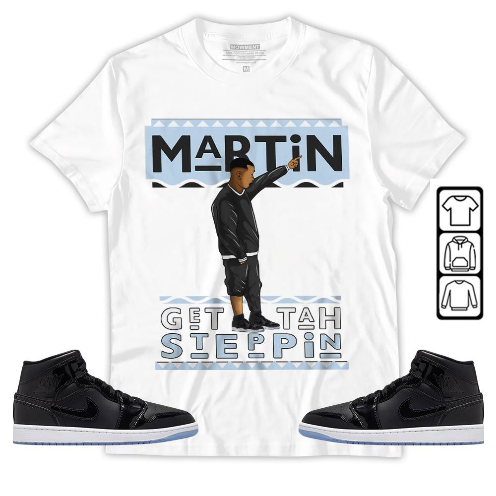 Martin Tv 80s Sneaker Shirt Match Space Jam 1s, Jordan 1 Mid Space Jam MKO T-Shirt Martin Tv 80s Sneaker Shirt Match Space Jam 1s, Jordan 1 Mid Space Jam MKO T-Shirt