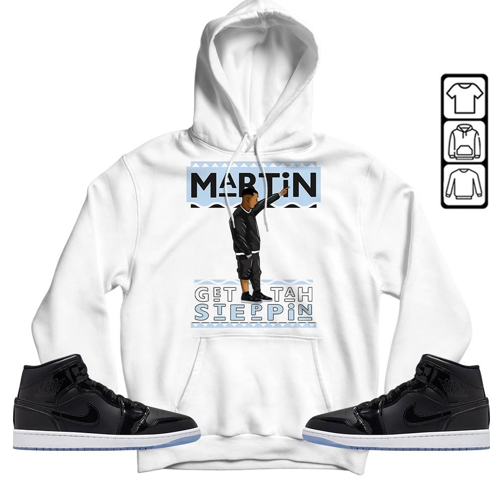 Martin Tv 80s Sneaker Shirt Match Space Jam 1s, Jordan 1 Mid Space Jam MKO T-Shirt Martin Tv 80s Sneaker Shirt Match Space Jam 1s, Jordan 1 Mid Space Jam MKO T-Shirt