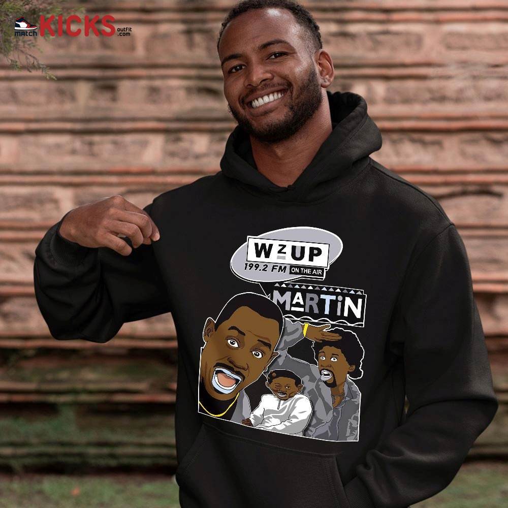 Martin Tv 90s Melanin Got Em 1 Sneaker Shirt Match Cement Grey 11s, Jordan 11 Low Cement Grey MKO T-Shirt Martin Tv 90s Melanin Got Em 1 Sneaker Shirt Match Cement Grey 11s, Jordan 11 Low Cement Grey MKO T-Shirt