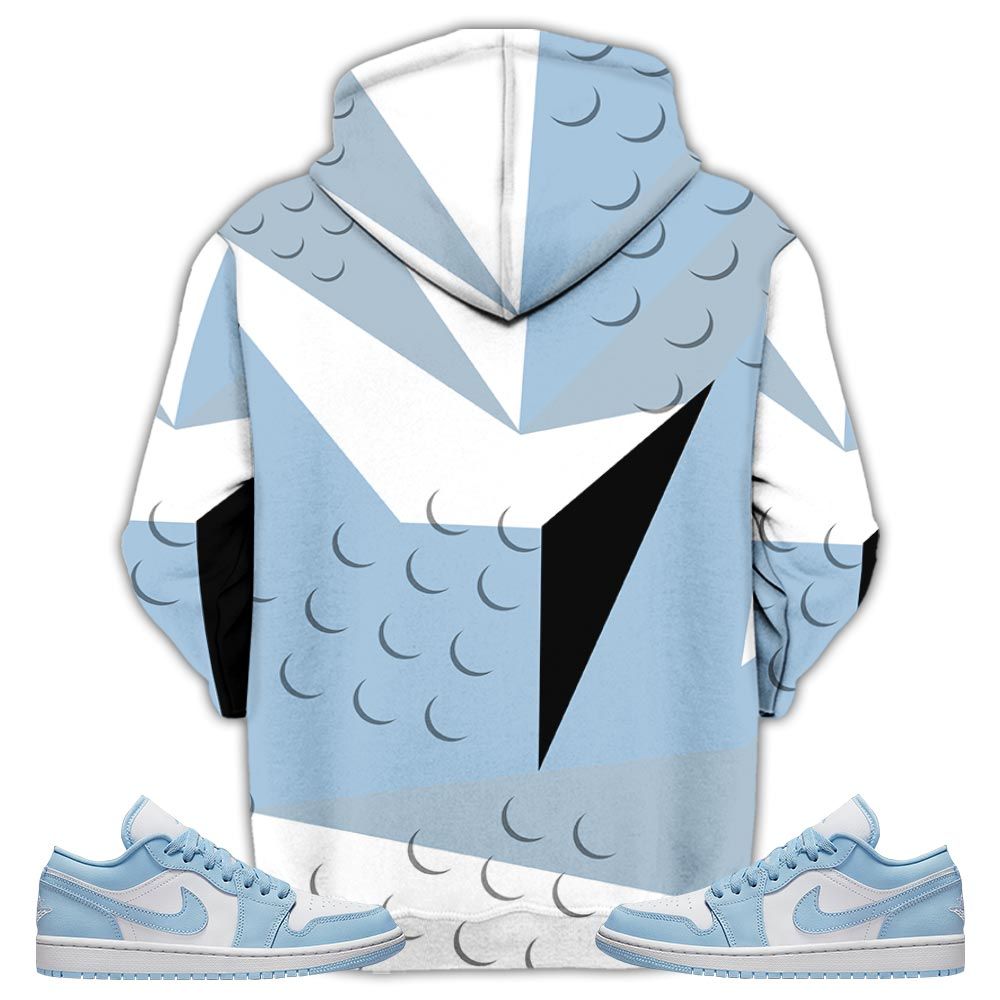 Martin Tv 90S Melanin Got Em Sneaker Shirt Match 1 Low Gets Icy, Jordan 1 Low Ice Blue Hoodie Sweatshirt Tee All Over Print MKO Shirt