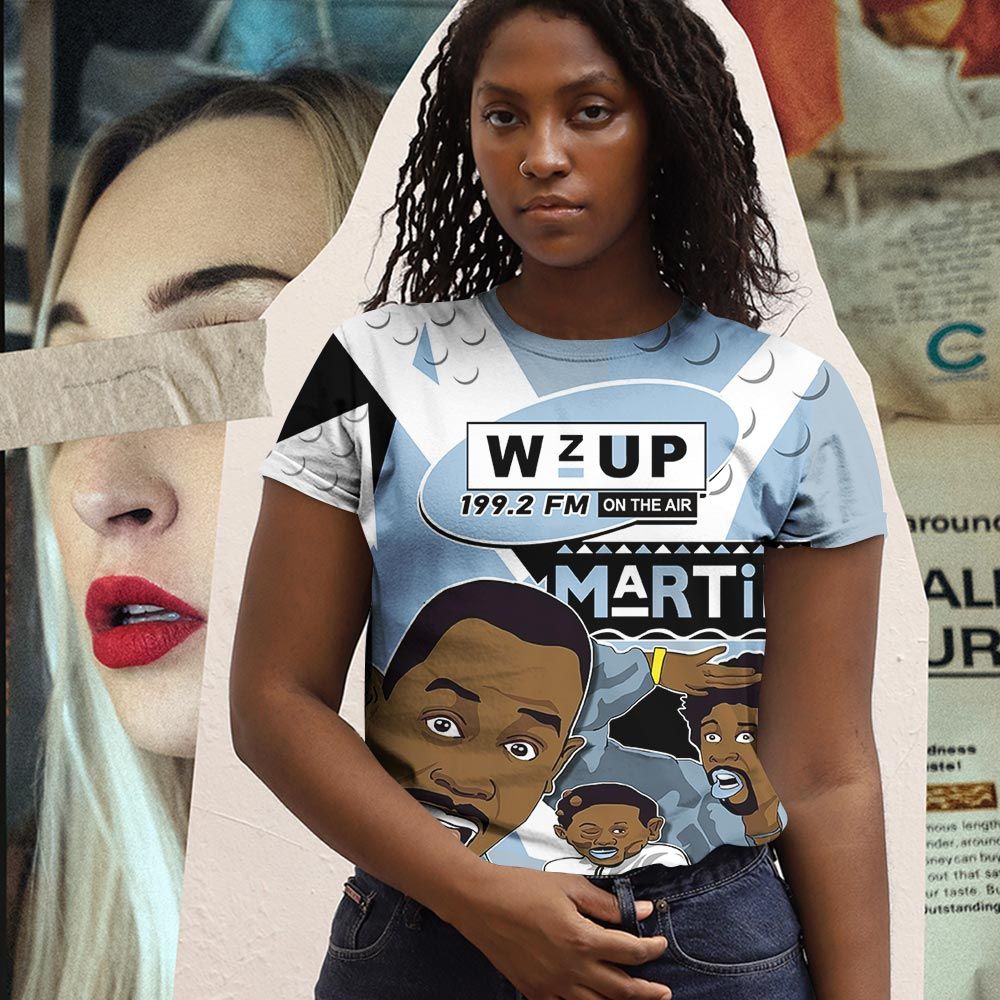 Martin Tv 90S Melanin Got Em Sneaker Shirt Match 1 Low Gets Icy, Jordan 1 Low Ice Blue Hoodie Sweatshirt Tee All Over Print MKO Shirt Martin Tv 90S Melanin Got Em Sneaker Shirt Match 1 Low Gets Icy, Jordan 1 Low Ice Blue Hoodie Sweatshirt Tee All Over Print MKO Shirt
