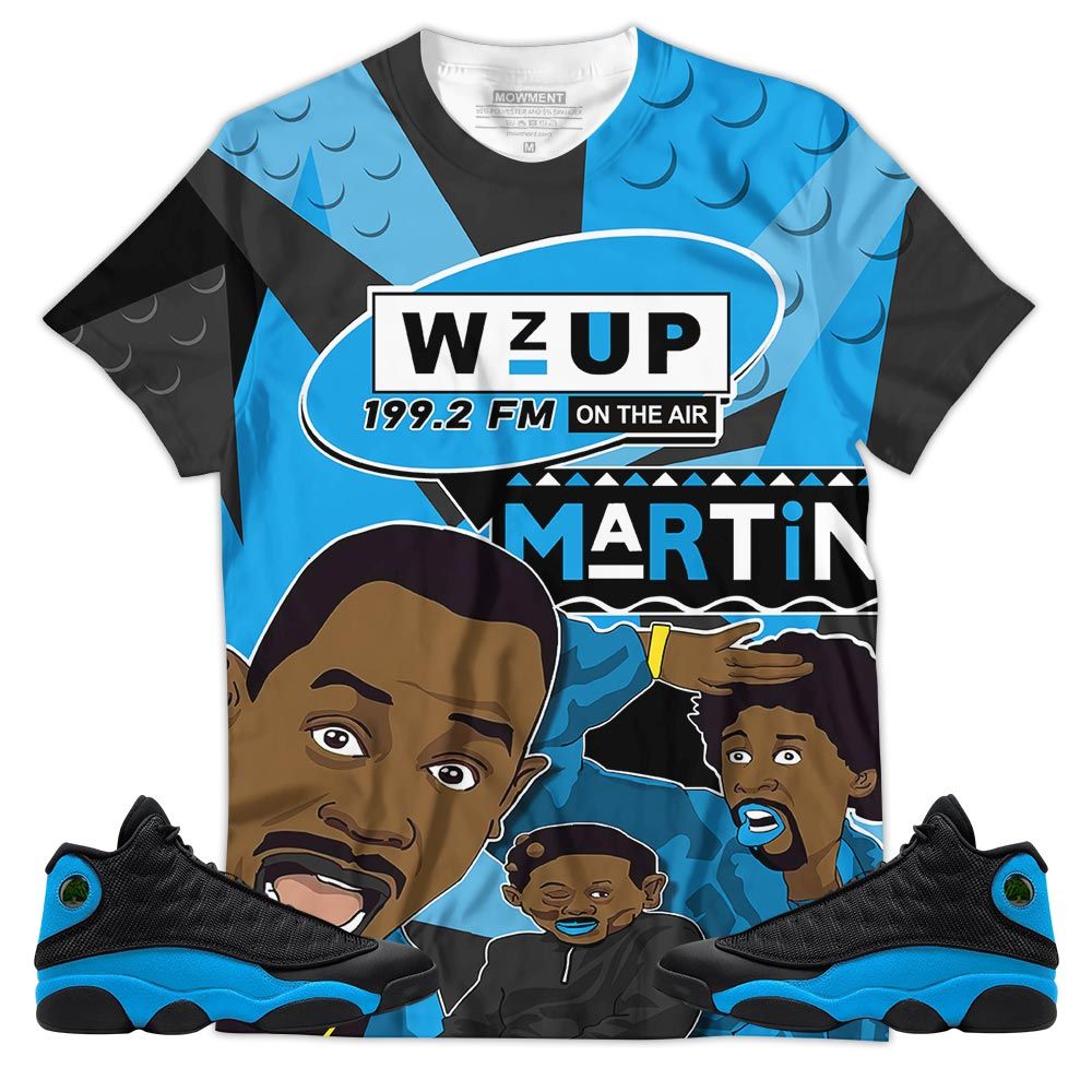 Martin Tv 90S Melanin Got Em Sneaker Shirt Match Black University Blue 13S, Jordan 13 Black University Blue 2022 Hoodie Sweatshirt Tee All Over Print MKO Shirt Martin Tv 90S Melanin Got Em Sneaker Shirt Match Black University Blue 13S, Jordan 13 Black University Blue 2022 Hoodie Sweatshirt Tee All Over Print MKO Shirt