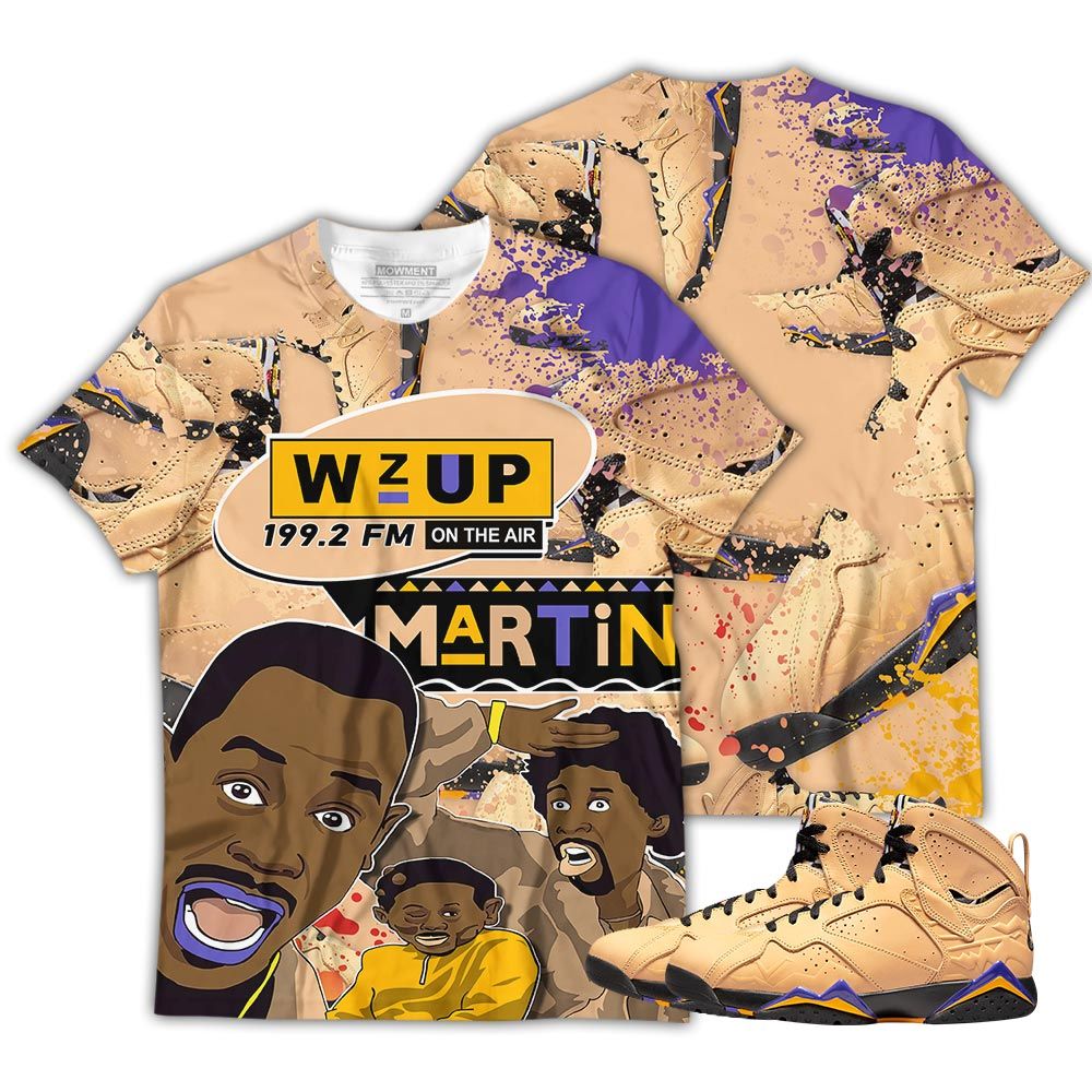 Martin Tv 90S Melanin Got Em Sneaker Shirt Match Retro Vachetta Tan 7S, Jordan 7 Se Afrobeats Hoodie Sweatshirt Tee All Over Print MKO Shirt Martin Tv 90S Melanin Got Em Sneaker Shirt Match Retro Vachetta Tan 7S, Jordan 7 Se Afrobeats Hoodie Sweatshirt Tee All Over Print MKO Shirt