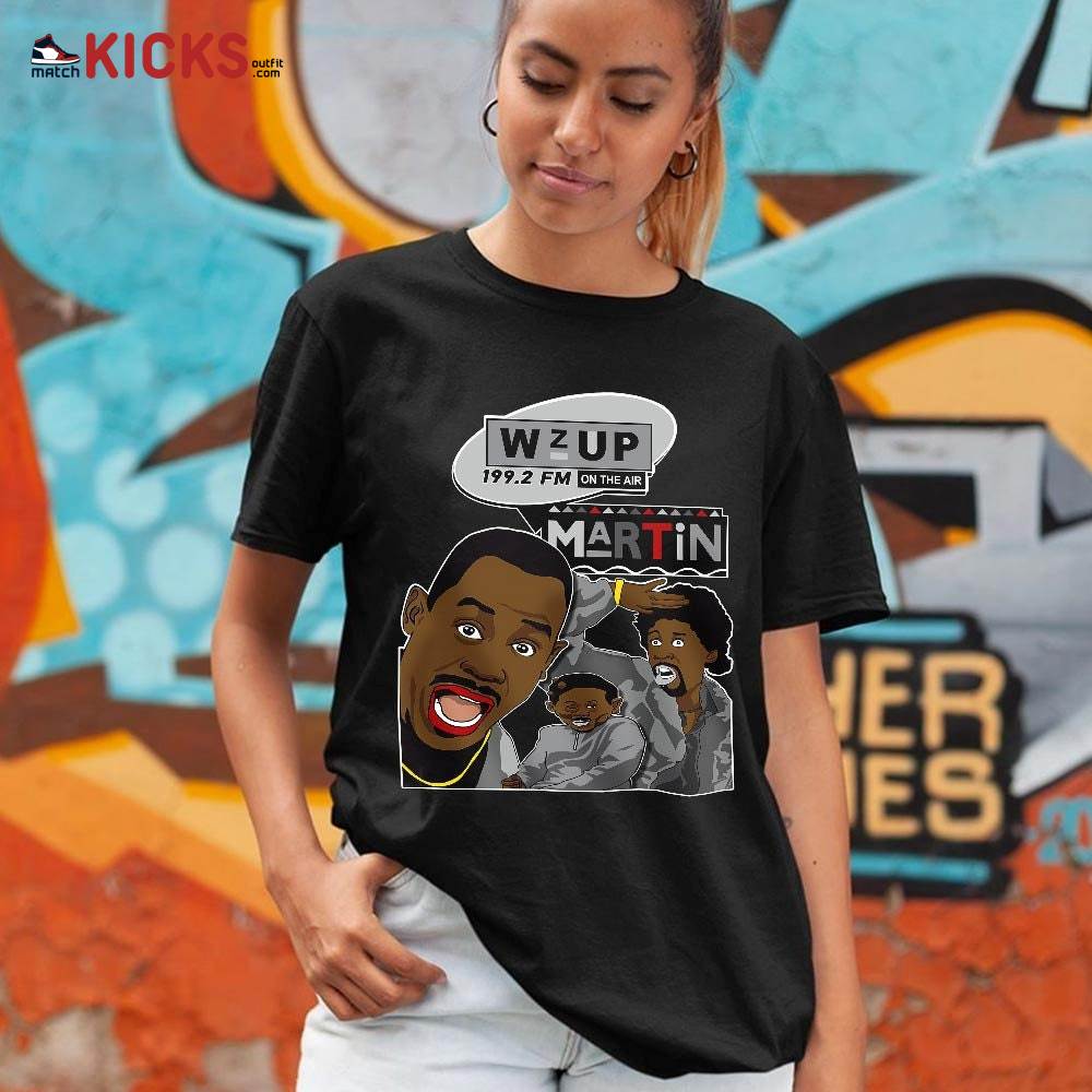 Martin Tv 90s Melanin Sneaker Shirt Match 14 Low Metallic Silver, Jordan 14 Metallic Silver MKO T-Shirt Martin Tv 90s Melanin Sneaker Shirt Match 14 Low Metallic Silver, Jordan 14 Metallic Silver MKO T-Shirt