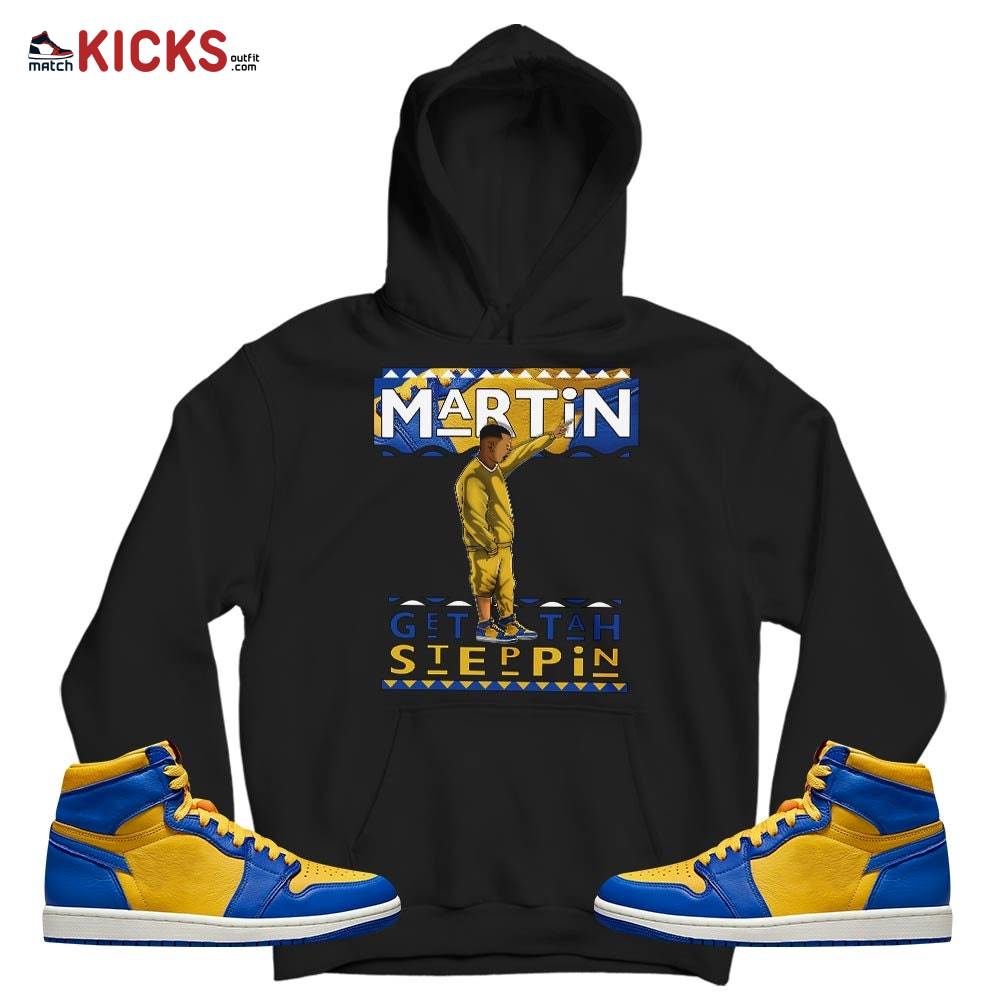 Martin Tv Got Em Sneaker Shirt Match 2023 Laney 1s, Jordan 1 Retro High Laney MKO T-Shirt Martin Tv Got Em Sneaker Shirt Match 2023 Laney 1s, Jordan 1 Retro High Laney MKO T-Shirt