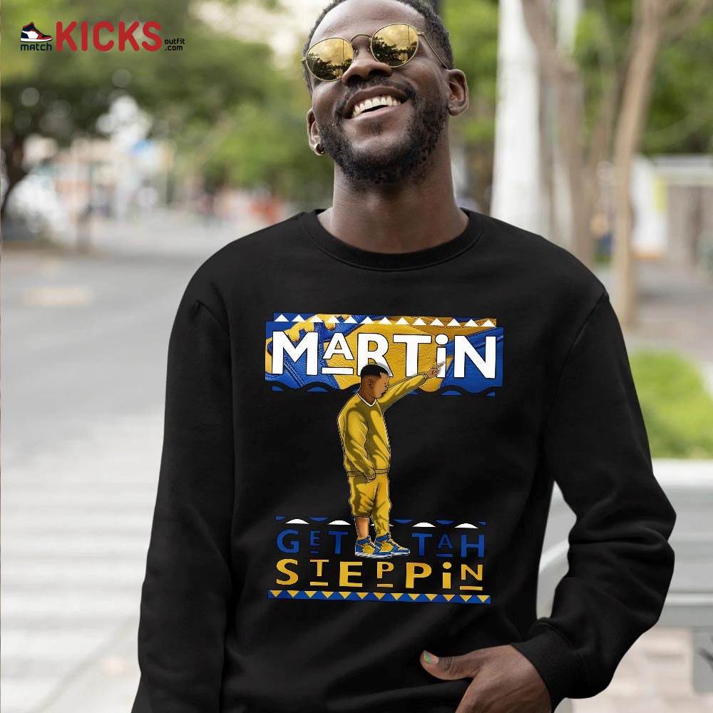 Martin Tv Got Em Sneaker Shirt Match 2023 Laney 1s, Jordan 1 Retro High Laney MKO T-Shirt Martin Tv Got Em Sneaker Shirt Match 2023 Laney 1s, Jordan 1 Retro High Laney MKO T-Shirt