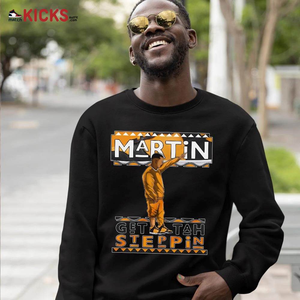 Martin Tv Got Em Sneaker Shirt Match Dunk Reverse Goldenrod, Dunk High Bruce Lee MKO T-Shirt Martin Tv Got Em Sneaker Shirt Match Dunk Reverse Goldenrod, Dunk High Bruce Lee MKO T-Shirt