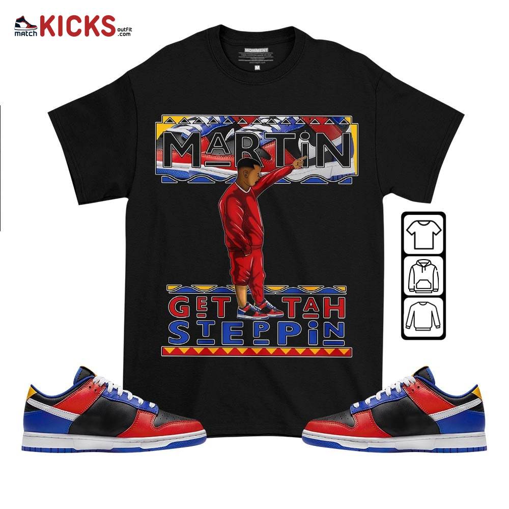 Martin Tv Got Em Sneaker Shirt Match Low TSU Tiger, Dunk Low TSU Tiger MKO T-Shirt