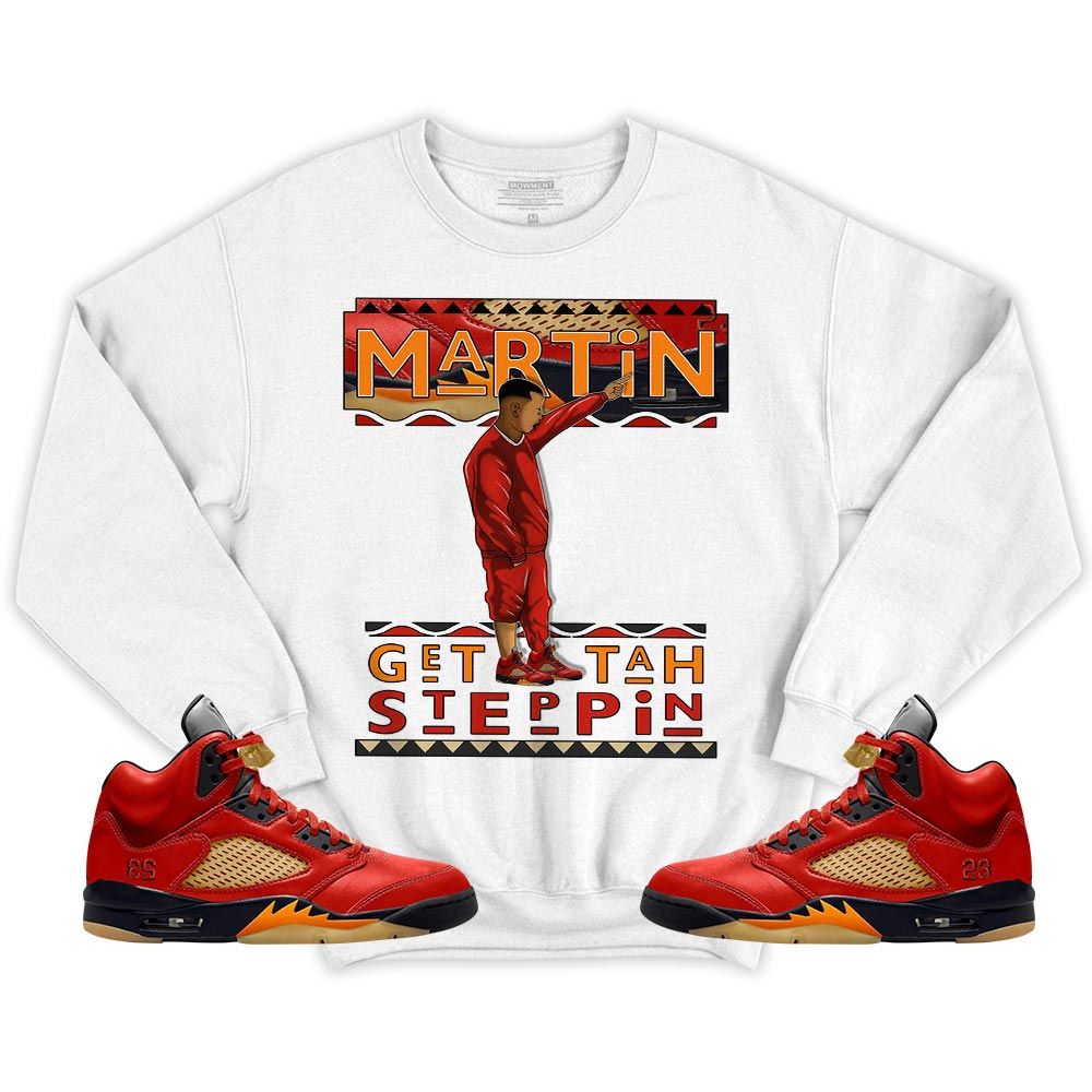 Martin Tv Got Em Sneaker Shirt Match Retro Mars For Her 5s, Jordan 5 Dunk On Mars MKO T-Shirt Martin Tv Got Em Sneaker Shirt Match Retro Mars For Her 5s, Jordan 5 Dunk On Mars MKO T-Shirt