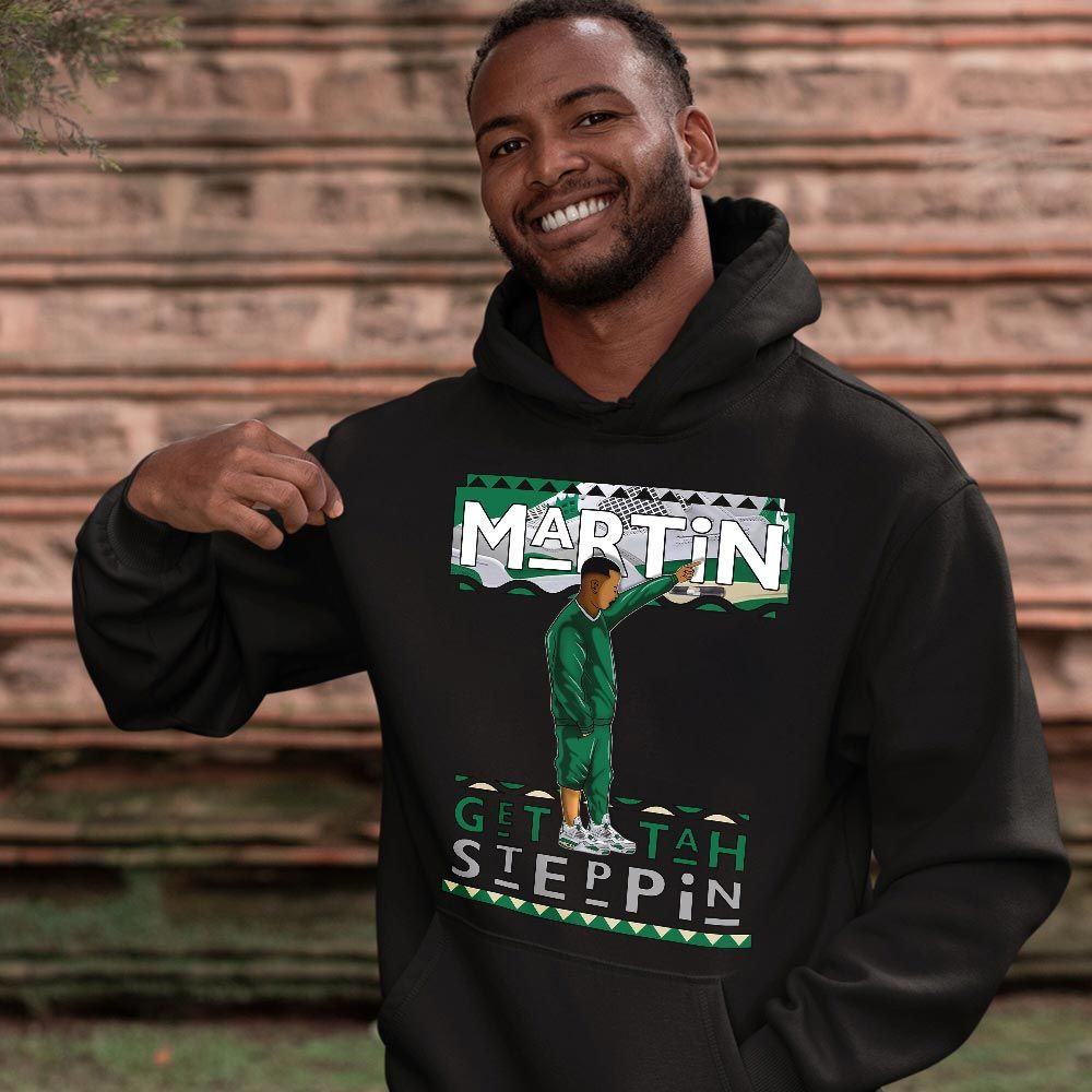 Martin Tv Got Em Sneaker Shirt Match Retro Pine Green 4s, Jordan 4 Pine Green MKO T-Shirt Martin Tv Got Em Sneaker Shirt Match Retro Pine Green 4s, Jordan 4 Pine Green MKO T-Shirt