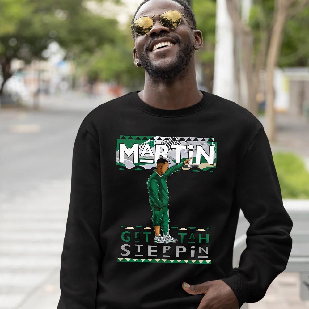 Martin Tv Got Em Sneaker Shirt Match Retro Pine Green 4s, Jordan 4 Pine Green MKO T-Shirt Martin Tv Got Em Sneaker Shirt Match Retro Pine Green 4s, Jordan 4 Pine Green MKO T-Shirt
