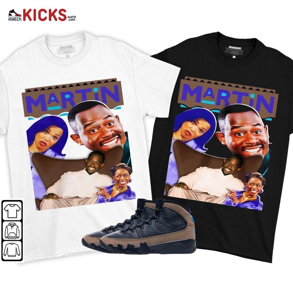Martin TV1 Sneaker Shirt Match Olive Concord 9s, Jordan 9 Olive Concord MKO T-Shirt Martin TV1 Sneaker Shirt Match Olive Concord 9s, Jordan 9 Olive Concord MKO T-Shirt