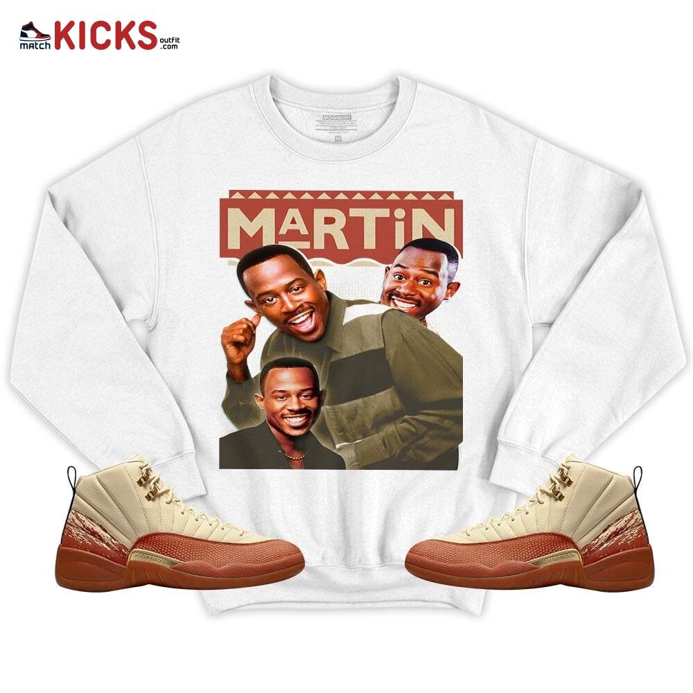 Martin TV2 Sneaker Shirt Match Eastside Golf 12s, Jordan 12 Retro Eastside Golf MKO T-Shirt Martin TV2 Sneaker Shirt Match Eastside Golf 12s, Jordan 12 Retro Eastside Golf MKO T-Shirt