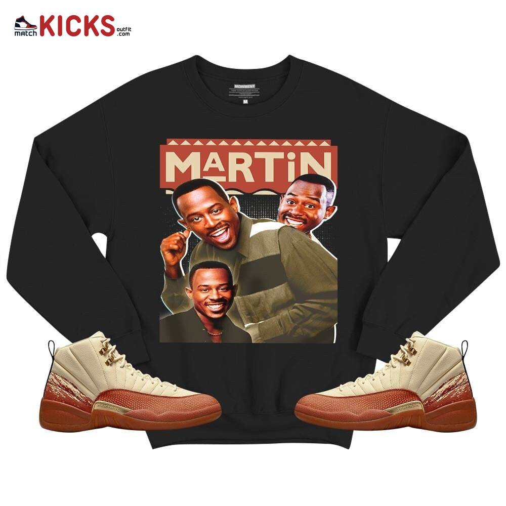 Martin TV2 Sneaker Shirt Match Eastside Golf 12s, Jordan 12 Retro Eastside Golf MKO T-Shirt Martin TV2 Sneaker Shirt Match Eastside Golf 12s, Jordan 12 Retro Eastside Golf MKO T-Shirt