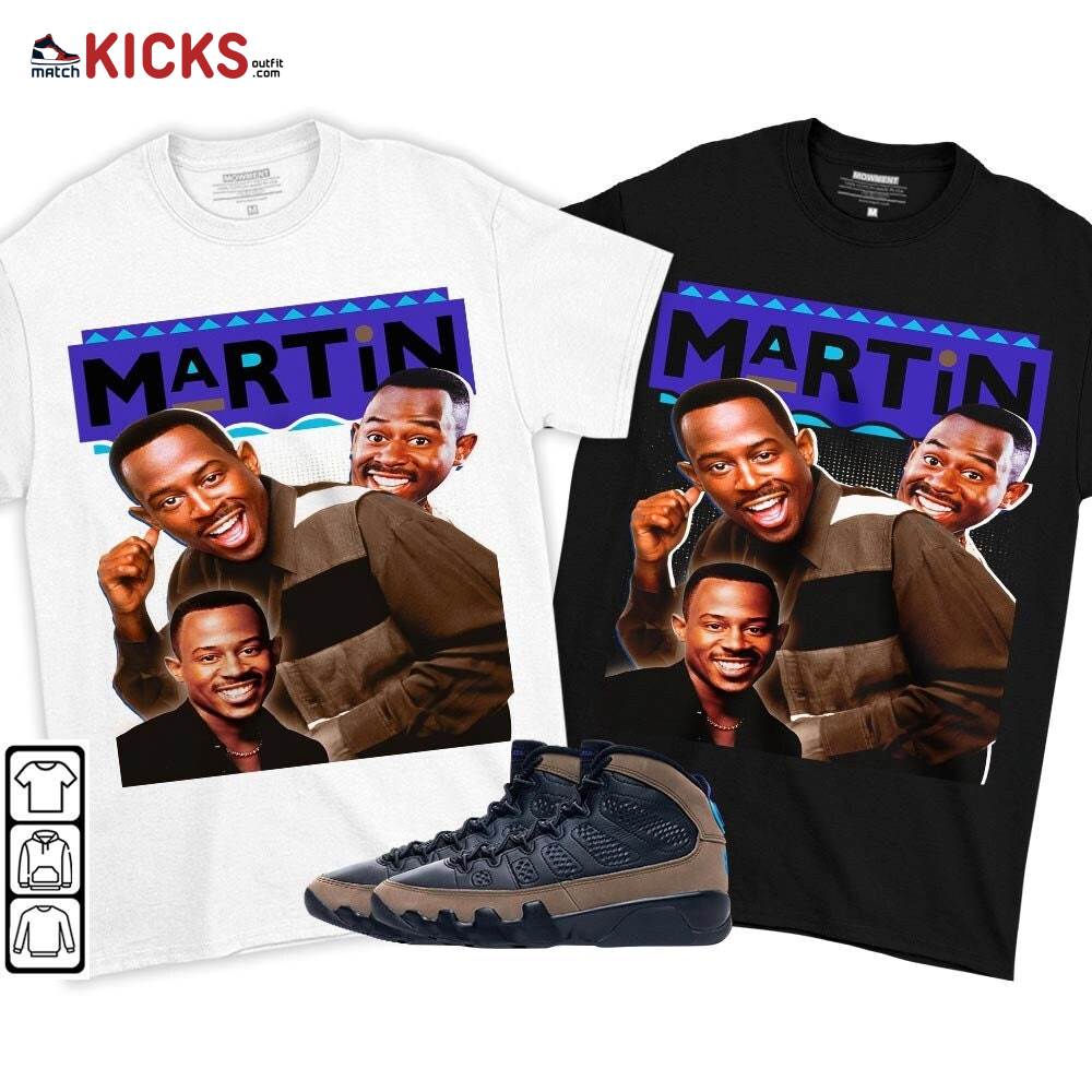 Martin TV2 Sneaker Shirt Match Olive Concord 9s, Jordan 9 Olive Concord MKO T-Shirt Martin TV2 Sneaker Shirt Match Olive Concord 9s, Jordan 9 Olive Concord MKO T-Shirt