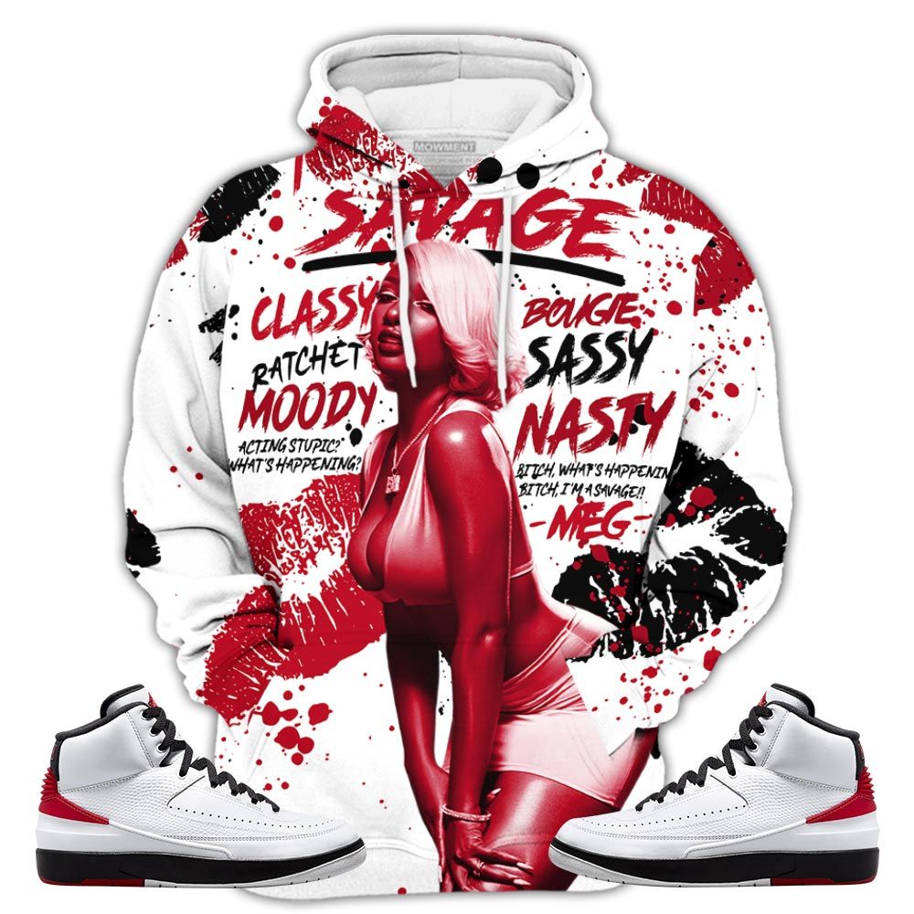 Megan Sneaker Shirt Match 2 Chicago Varsity Red, Jordan Retro 2 Chicago Hoodie Sweatshirt Tee All Over Print MKO Shirt Megan Sneaker Shirt Match 2 Chicago Varsity Red, Jordan Retro 2 Chicago Hoodie Sweatshirt Tee All Over Print MKO Shirt