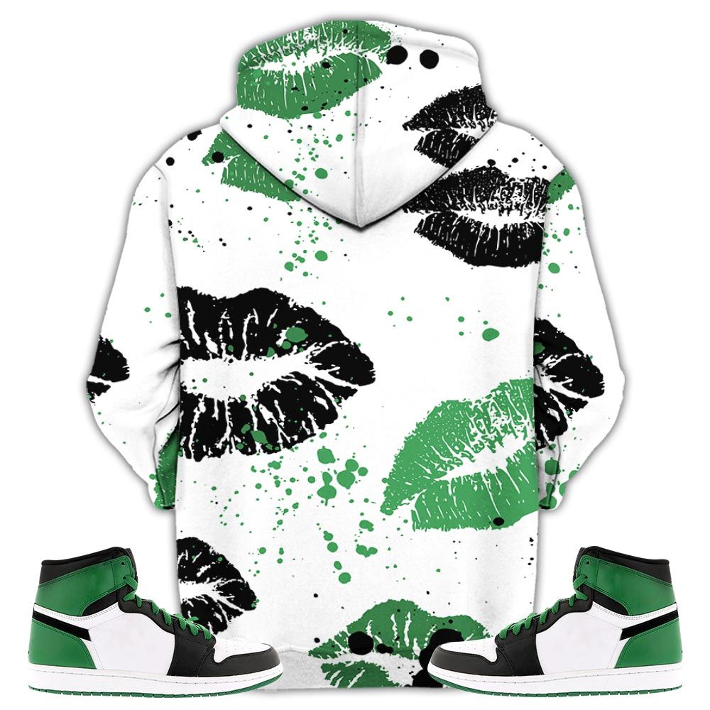 Megan Sneaker Shirt Match Lucky Green 1S, Jordan 1 Lucky Green Hoodie Sweatshirt Tee All Over Print MKO Shirt