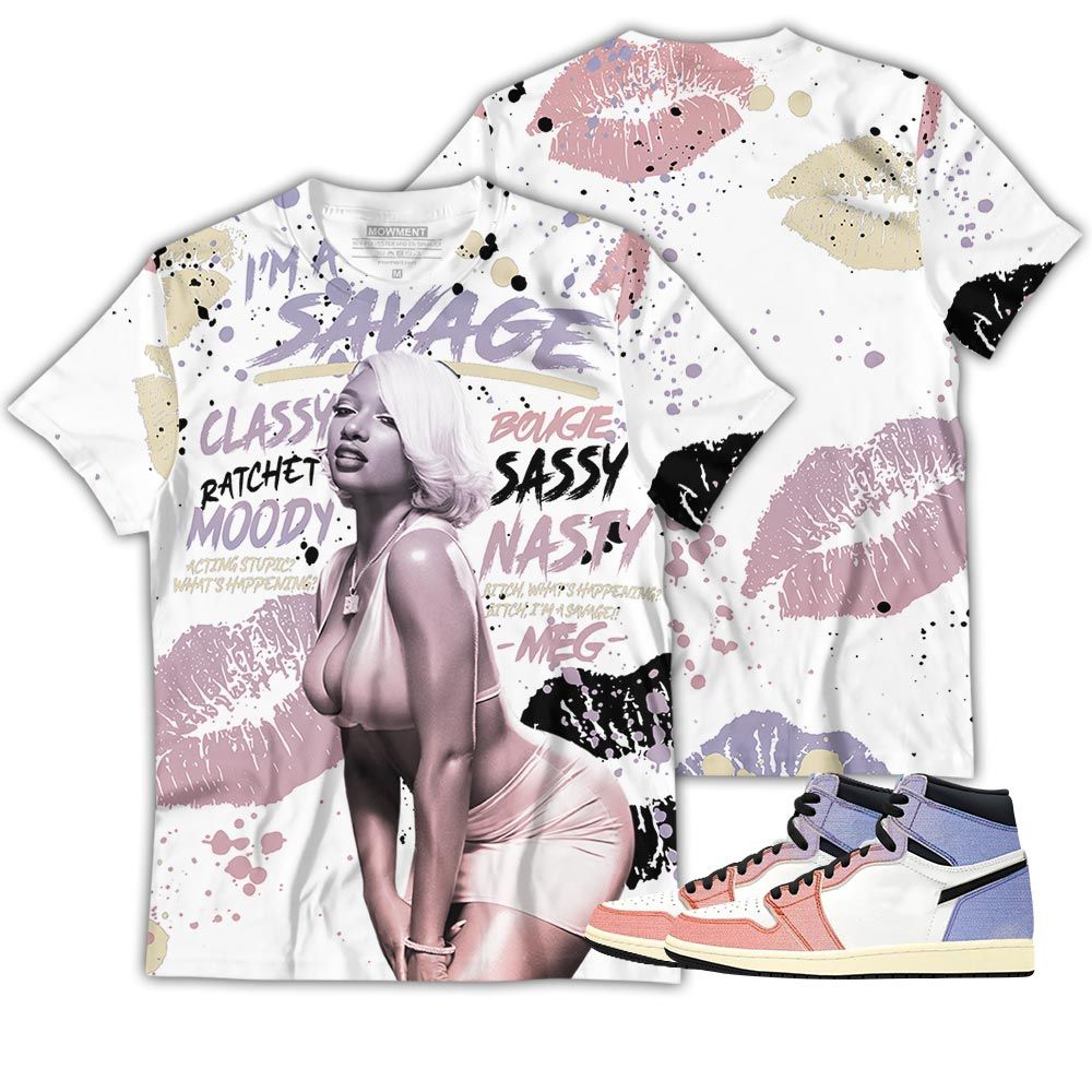 Megan Sneaker Shirt Match Retro Skyline 1S, Jordan 1 High Og Skyline Hoodie Sweatshirt Tee All Over Print MKO Shirt Megan Sneaker Shirt Match Retro Skyline 1S, Jordan 1 High Og Skyline Hoodie Sweatshirt Tee All Over Print MKO Shirt