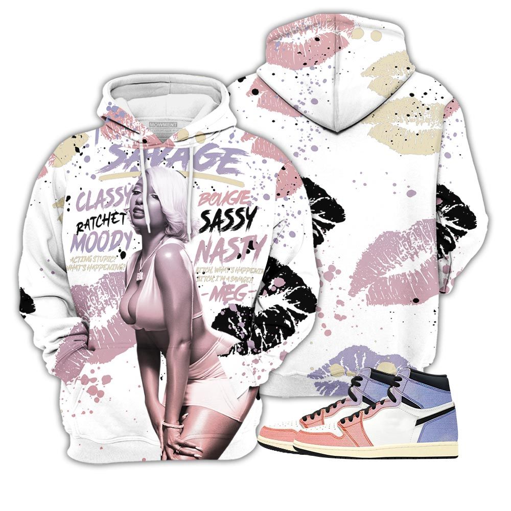 Megan Sneaker Shirt Match Retro Skyline 1S, Jordan 1 High Og Skyline Hoodie Sweatshirt Tee All Over Print MKO Shirt Megan Sneaker Shirt Match Retro Skyline 1S, Jordan 1 High Og Skyline Hoodie Sweatshirt Tee All Over Print MKO Shirt