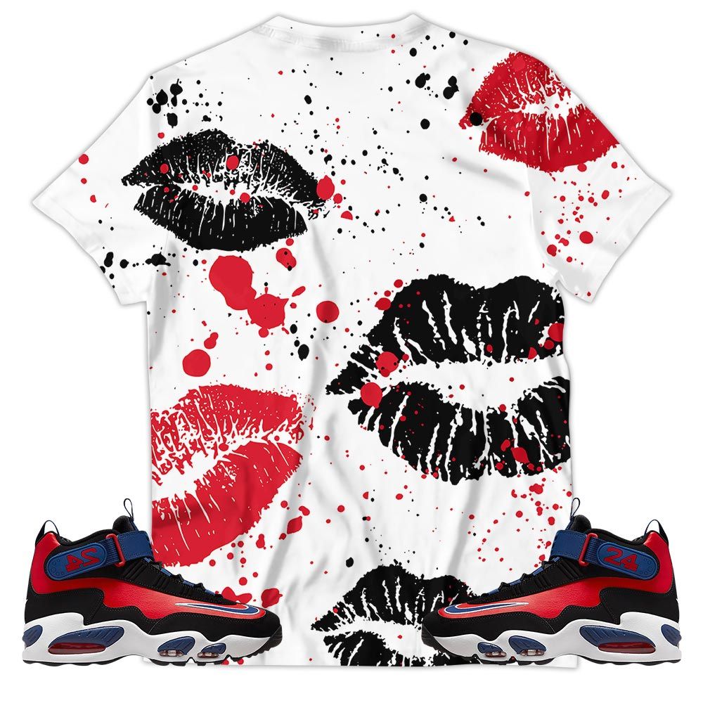 Megan Thee Stallion Sneaker Shirt Match Max 1 Navy Red Black, Air Griffey Max 1 Black Red Navy Blue Hoodie Sweatshirt Tee All Over Print MKO Shirt