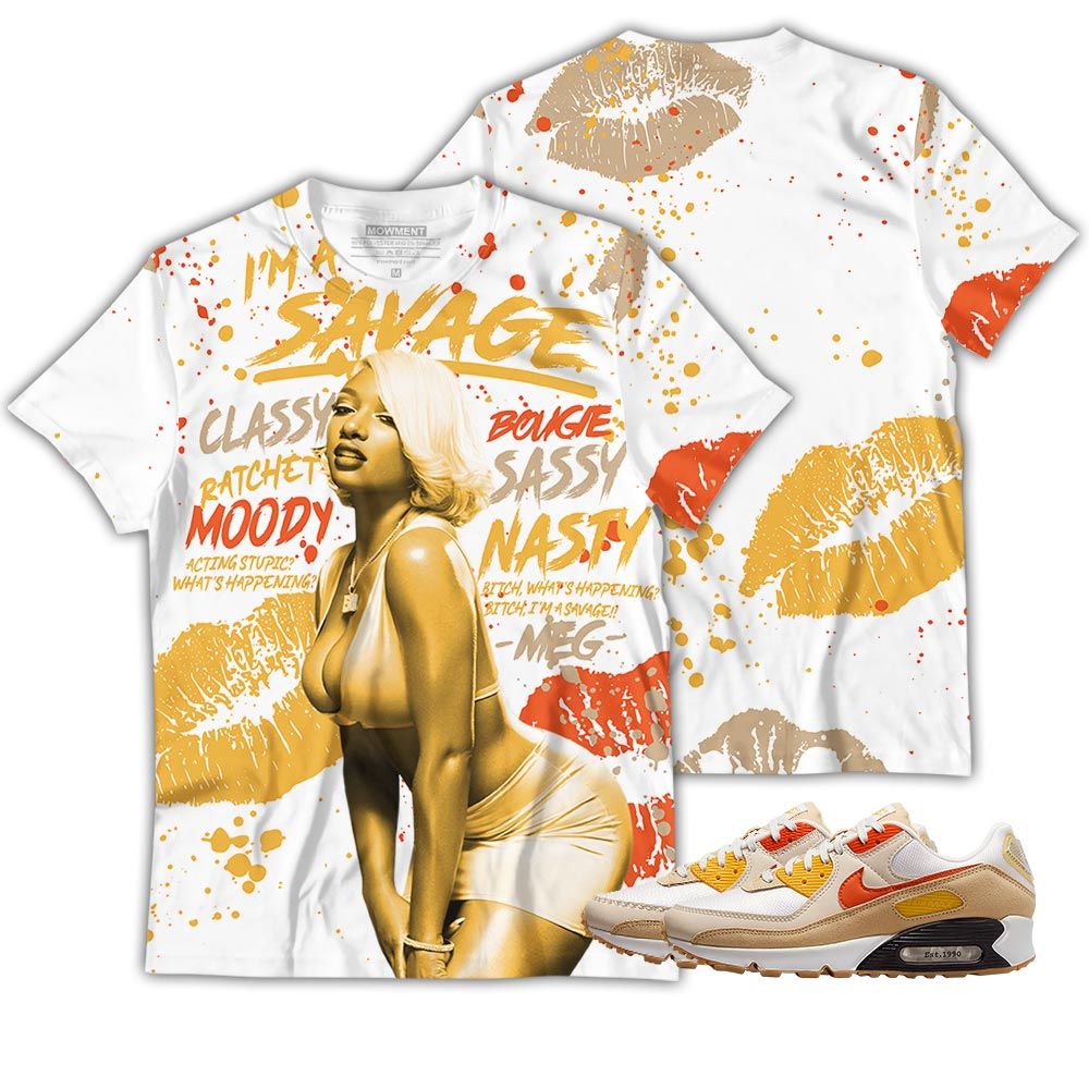 Megan Thee Stallion Sneaker Shirt Match Max 90 Barometer, Air Max 90 Air Pressure Hoodie Sweatshirt Tee All Over Print MKO Shirt Megan Thee Stallion Sneaker Shirt Match Max 90 Barometer, Air Max 90 Air Pressure Hoodie Sweatshirt Tee All Over Print MKO Shirt