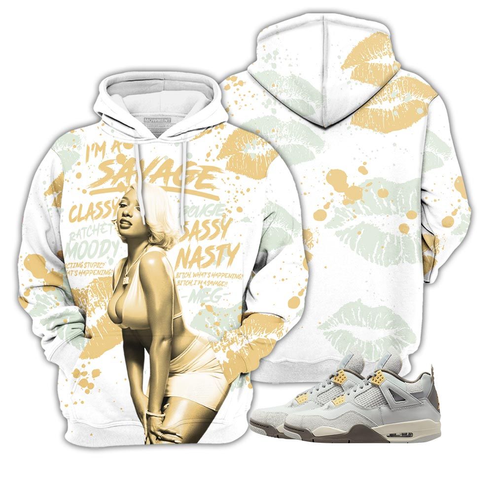 Megan Thee Stallion Sneaker Shirt Match Retro Craft 4S, Jordan 4 Craft Photon Dust Hoodie Sweatshirt Tee All Over Print MKO Shirt Megan Thee Stallion Sneaker Shirt Match Retro Craft 4S, Jordan 4 Craft Photon Dust Hoodie Sweatshirt Tee All Over Print MKO Shirt