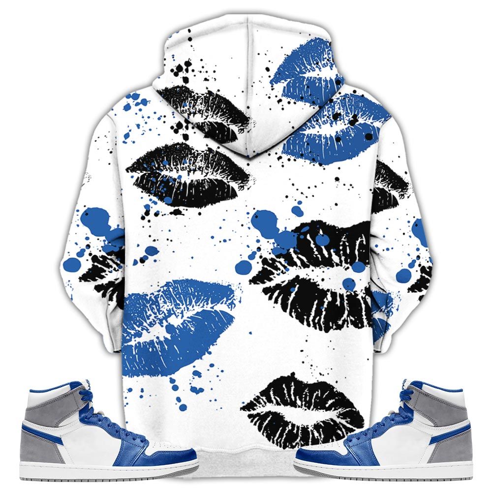 Megan Thee Stallion Sneaker Shirt Match True Blue 1S, Jordan 1 High Og True Blue Hoodie Sweatshirt Tee All Over Print MKO Shirt