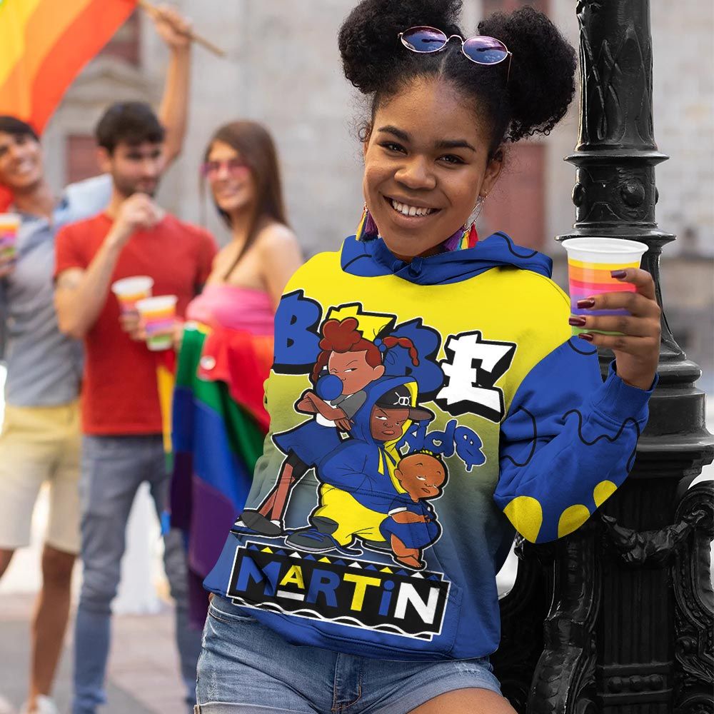 Melanin 80S Baby Sneaker Shirt Match 2023 Blue Laney 14S, Jordan 14 Laney Hoodie Sweatshirt Tee All Over Print MKO Shirt Melanin 80S Baby Sneaker Shirt Match 2023 Blue Laney 14S, Jordan 14 Laney Hoodie Sweatshirt Tee All Over Print MKO Shirt