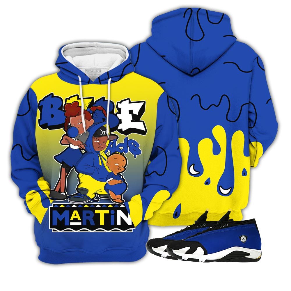 Melanin 80S Baby Sneaker Shirt Match 2023 Blue Laney 14S, Jordan 14 Laney Hoodie Sweatshirt Tee All Over Print MKO Shirt Melanin 80S Baby Sneaker Shirt Match 2023 Blue Laney 14S, Jordan 14 Laney Hoodie Sweatshirt Tee All Over Print MKO Shirt