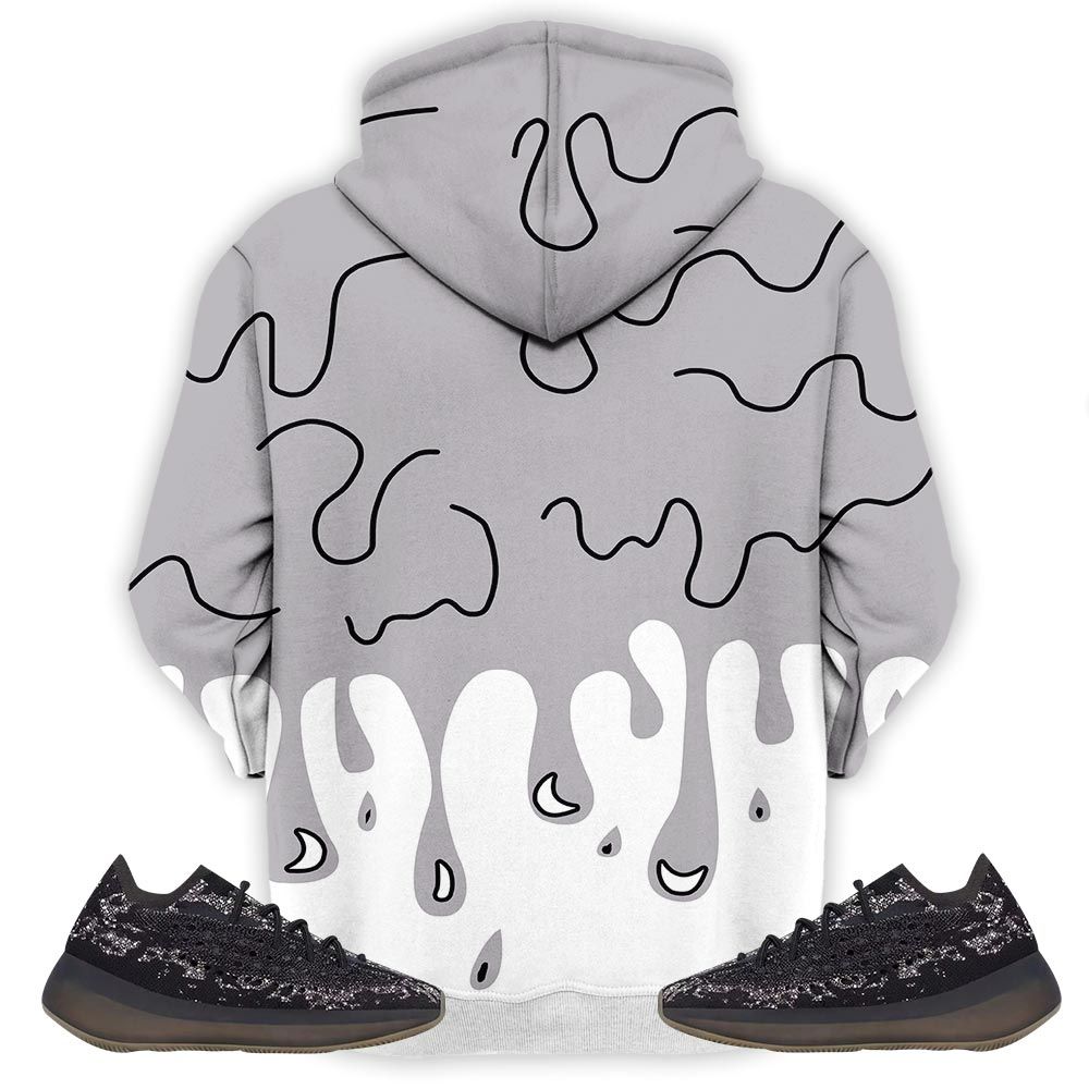 Melanin 80S Baby Sneaker Shirt Match 380 Onyx Non Reflective, Yeezy Boost 380 Onyx Hoodie Sweatshirt Tee All Over Print MKO Shirt