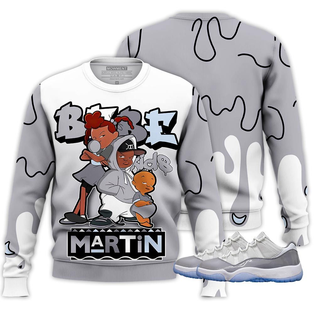 Melanin 80S Baby Sneaker Shirt Match Cement Grey 11S, Jordan 11 Low Cement Grey Hoodie Sweatshirt Tee All Over Print MKO Shirt Melanin 80S Baby Sneaker Shirt Match Cement Grey 11S, Jordan 11 Low Cement Grey Hoodie Sweatshirt Tee All Over Print MKO Shirt
