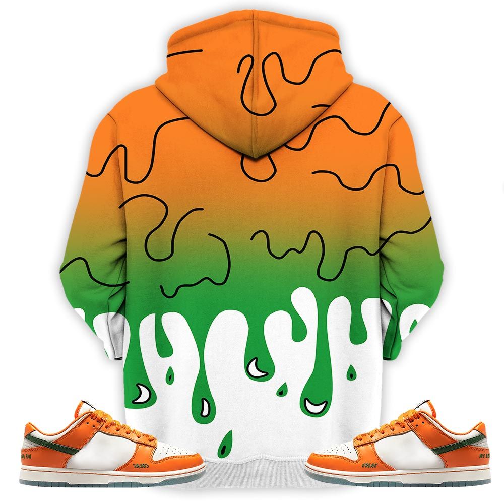 Melanin 80S Baby Sneaker Shirt Match Dunk Low Florida Am, Dunk Low Florida Am University Hoodie Sweatshirt Tee All Over Print MKO Shirt