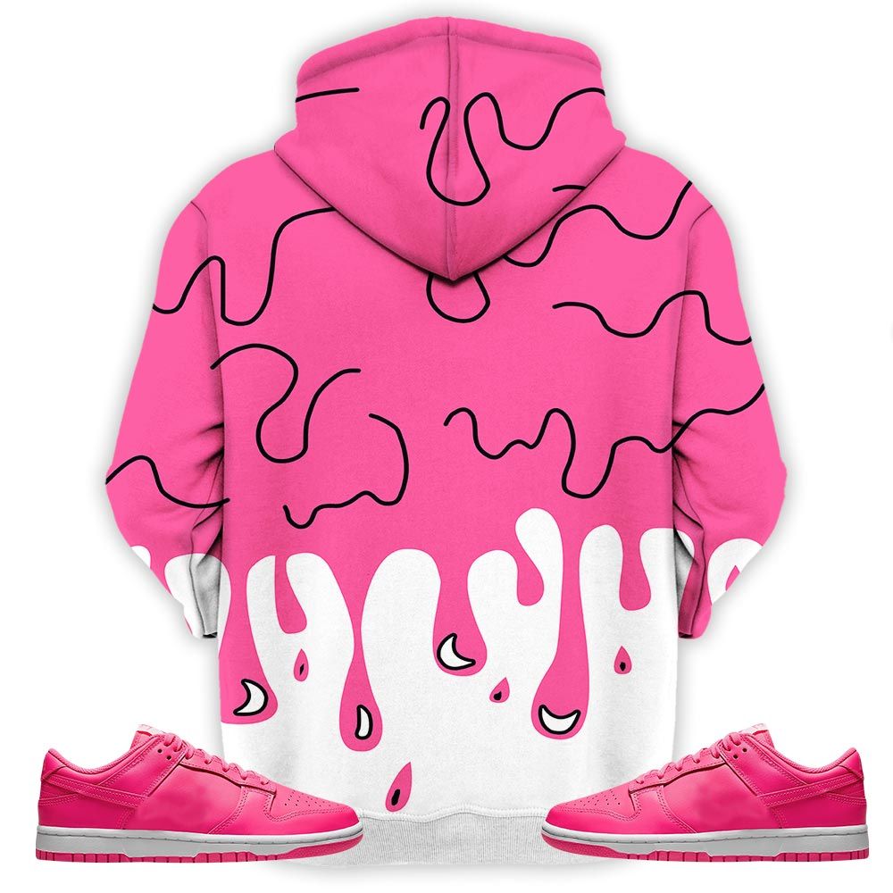 Melanin 80S Baby Sneaker Shirt Match Dunk Low Hyper Pink, Dunk Low Hot Pink Hoodie Sweatshirt Tee All Over Print MKO Shirt