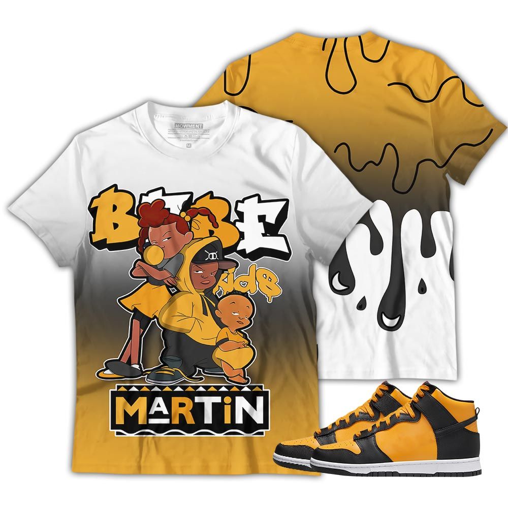 Melanin 80S Baby Sneaker Shirt Match Dunk Reverse Goldenrod, Dunk High Bruce Lee Hoodie Sweatshirt Tee All Over Print MKO Shirt Melanin 80S Baby Sneaker Shirt Match Dunk Reverse Goldenrod, Dunk High Bruce Lee Hoodie Sweatshirt Tee All Over Print MKO Shirt