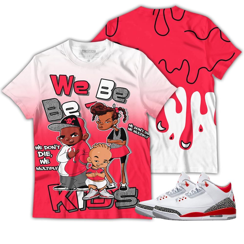 Melanin 80S Baby Sneaker Shirt Match Fire Red 3S, Jordan 3 Retro Fire Red Hoodie Sweatshirt Tee All Over Print MKO Shirt Melanin 80S Baby Sneaker Shirt Match Fire Red 3S, Jordan 3 Retro Fire Red Hoodie Sweatshirt Tee All Over Print MKO Shirt