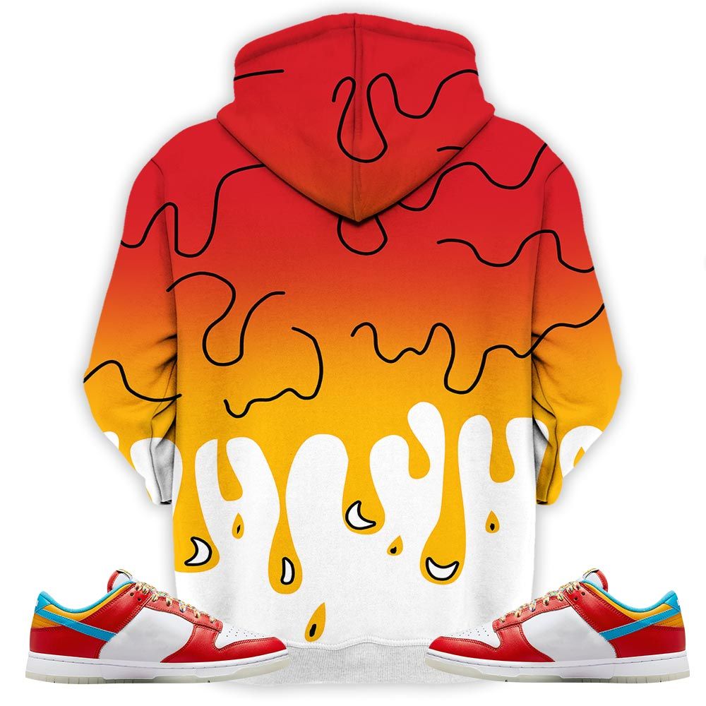Melanin 80S Baby Sneaker Shirt Match Fruity Pebbles Dunk Low, Dunk Low Fruity Pebbles Hoodie Sweatshirt Tee All Over Print MKO Shirt