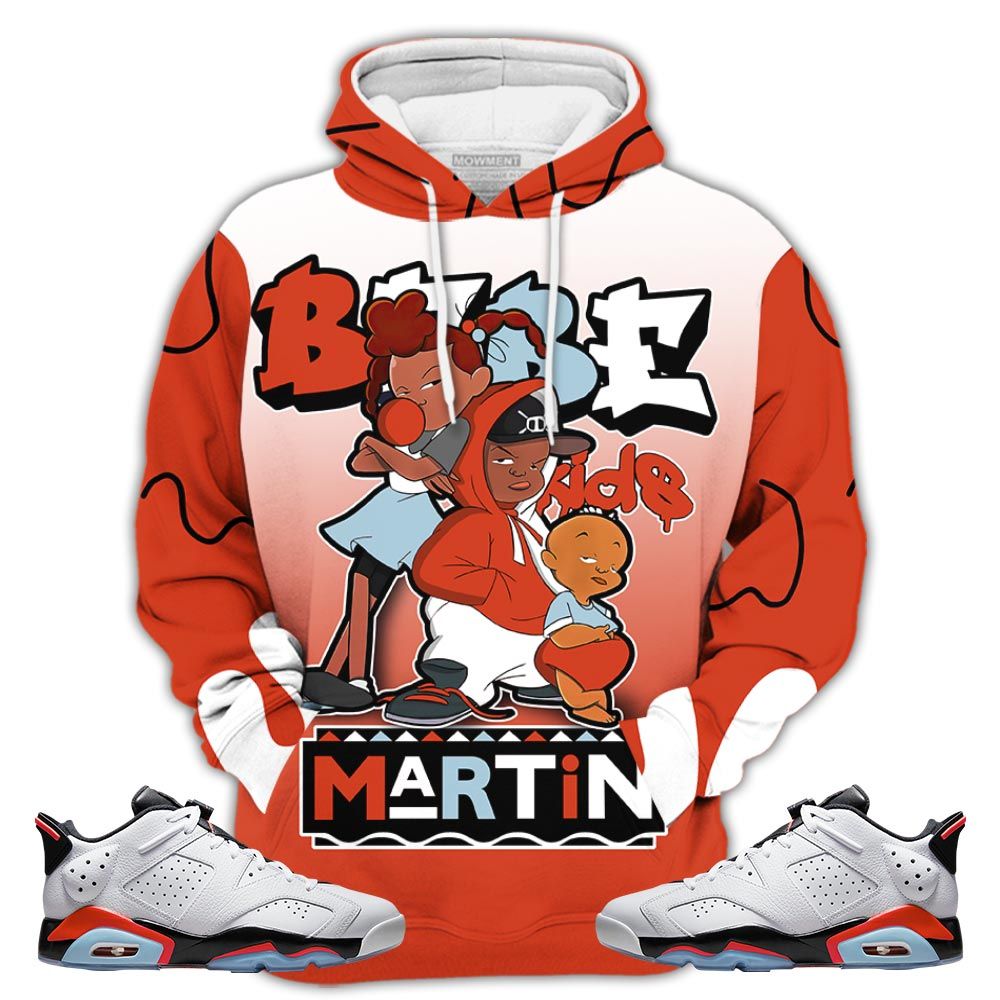 Melanin 80S Baby Sneaker Shirt Match Golf White Infrared 6S, Jordan 6 Low Infrared Hoodie Sweatshirt Tee All Over Print MKO Shirt Melanin 80S Baby Sneaker Shirt Match Golf White Infrared 6S, Jordan 6 Low Infrared Hoodie Sweatshirt Tee All Over Print MKO Shirt