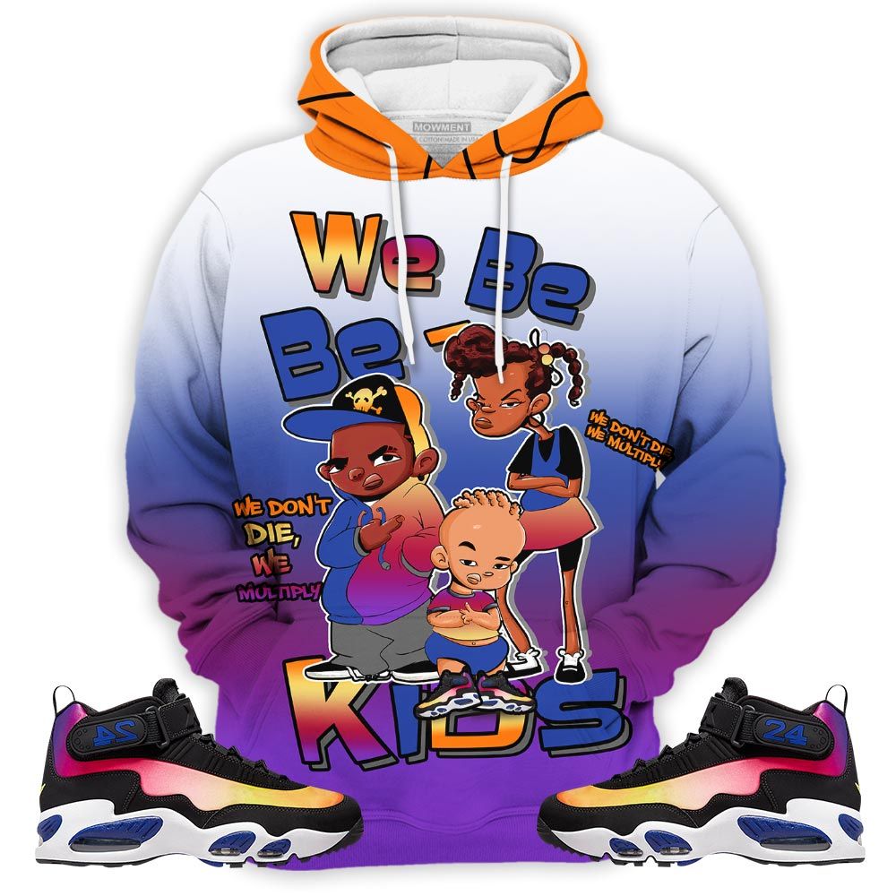 Melanin 80S Baby Sneaker Shirt Match Max 1 Los Angeles, Air Griffey Max 1 Los Angeles Hoodie Sweatshirt Tee All Over Print MKO Shirt