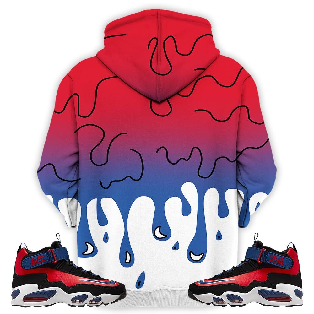 Melanin 80S Baby Sneaker Shirt Match Max 1 Navy Red Black, Air Griffey Max 1 Black Red Navy Blue Hoodie Sweatshirt Tee All Over Print MKO Shirt