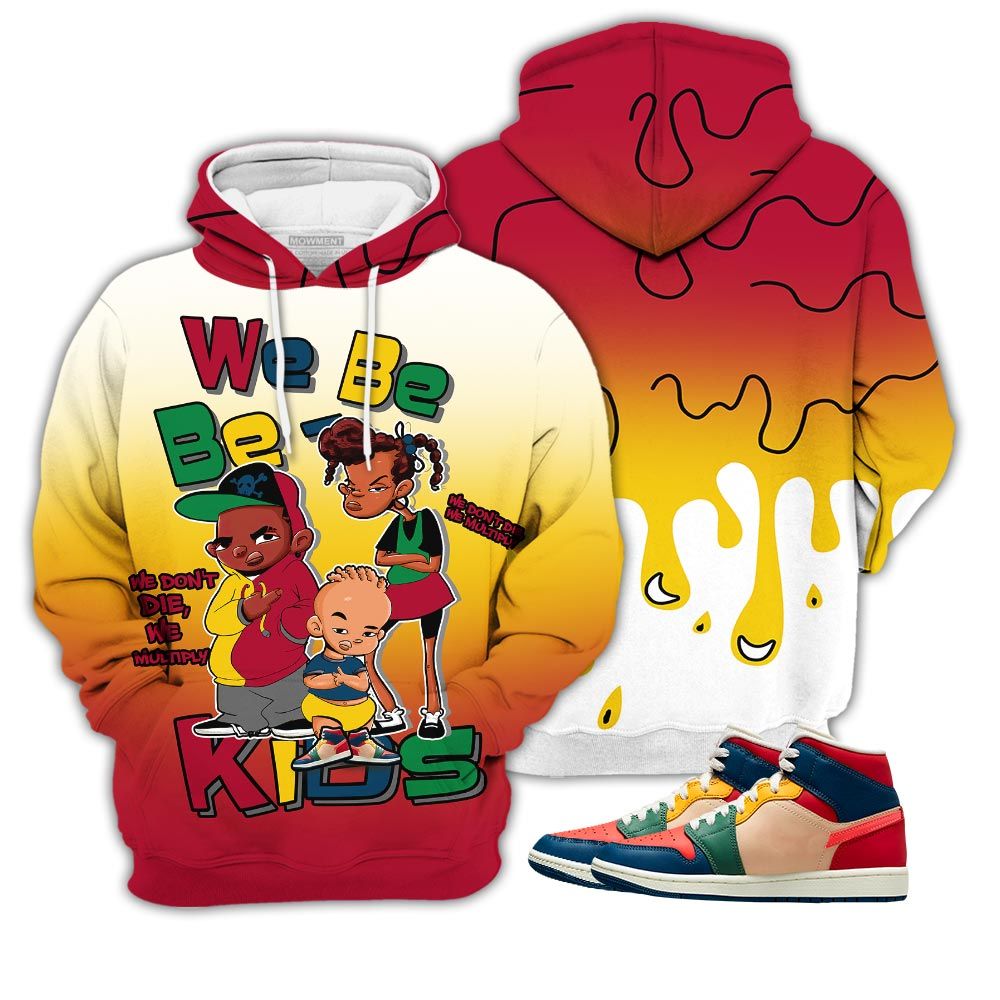 Melanin 80S Baby Sneaker Shirt Match Mid Multi Color 2022 1S, Jordan 1 Mid Multi Color 2022 Hoodie Sweatshirt Tee All Over Print MKO Shirt Melanin 80S Baby Sneaker Shirt Match Mid Multi Color 2022 1S, Jordan 1 Mid Multi Color 2022 Hoodie Sweatshirt Tee All Over Print MKO Shirt