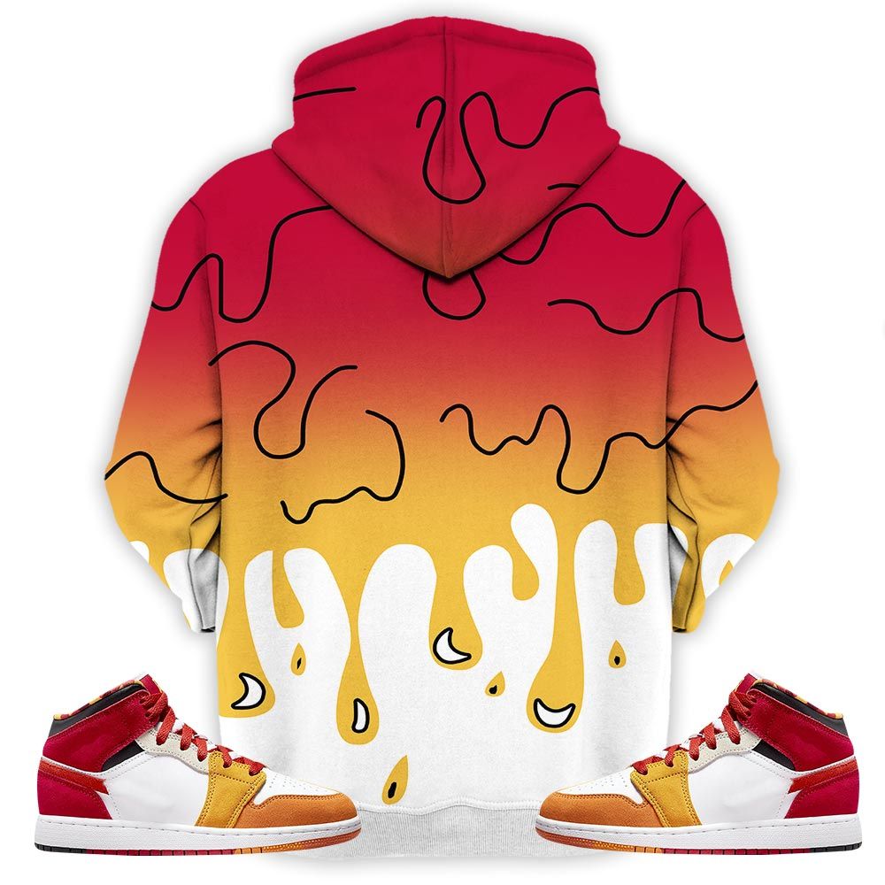 Melanin 80S Baby Sneaker Shirt Match Mid Picnic 1S, Jordan 1 Mid Picnic Hoodie Sweatshirt Tee All Over Print MKO Shirt
