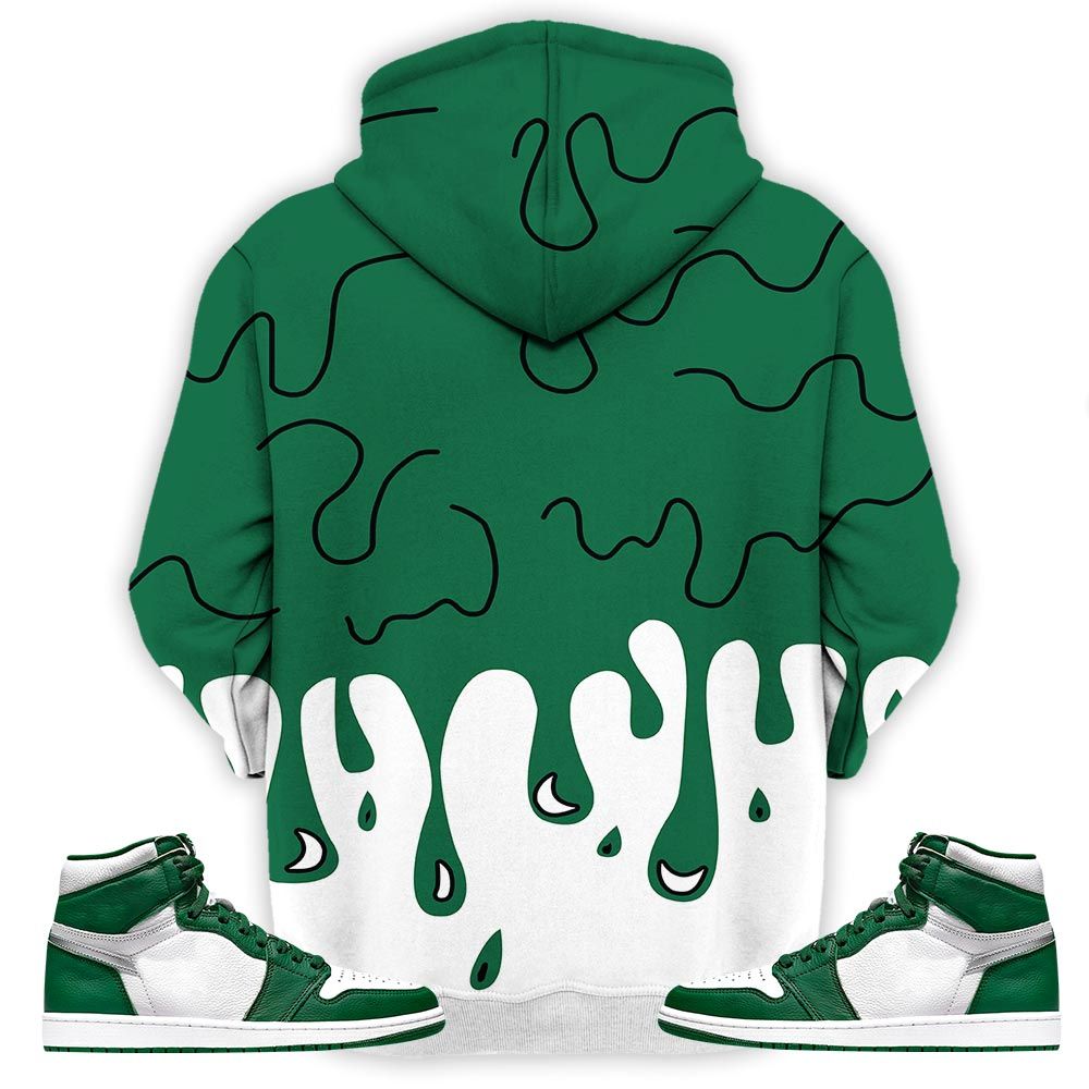 Melanin 80S Baby Sneaker Shirt Match Og Gorge Green 1S, Jordan 1 Retro High Gorge Green Hoodie Sweatshirt Tee All Over Print MKO Shirt