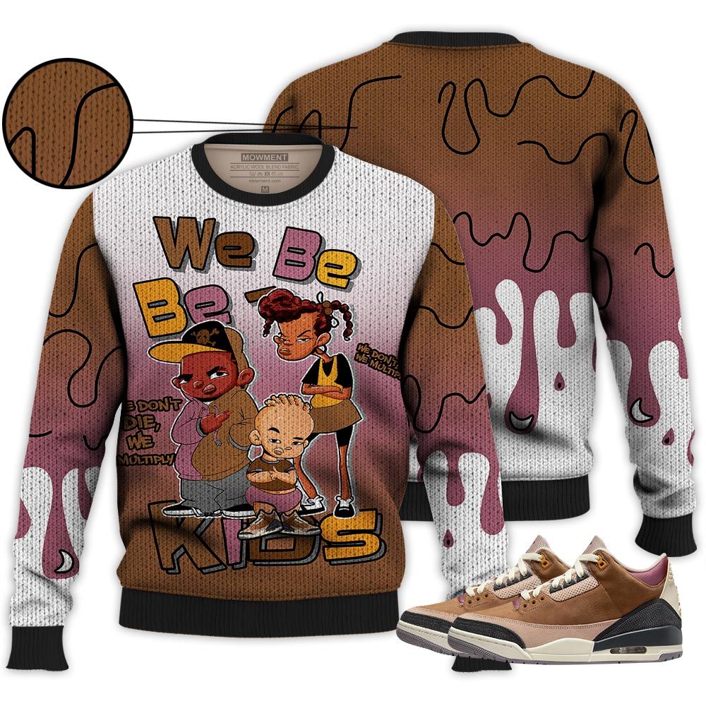 Melanin 80S Baby Sneaker Shirt Match Retro Archaeo Brown 3S, Jordan 3 Archaeo Brown Hoodie Sweatshirt Tee All Over Print MKO Shirt Melanin 80S Baby Sneaker Shirt Match Retro Archaeo Brown 3S, Jordan 3 Archaeo Brown Hoodie Sweatshirt Tee All Over Print MKO Shirt